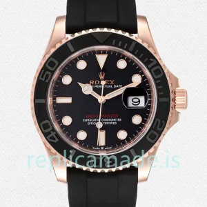 Rolex Yacht-master 40mm m126655-0002 Men's Rose Gold-tone
