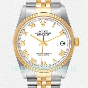 Rolex Datejust 16233WRJ 36mm Men's Jubilee Bracelet Automatic