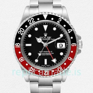 Rolex Gmt Master Ii 16710COKE Men's 40mm Silver-tone