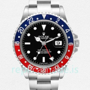 Rolex Gmt Master Ii Men's 16710PEPSI 40mm Oyster Bracelet