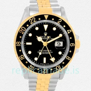 Rolex Gmt Master 40mm 16713BKSJ Men's Black Dial
