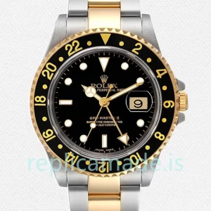 Rolex Gmt Master 16713BKSO Men's 40mm Gold-tone