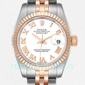 Rolex Datejust 179171 26mm Ladies Jubilee Bracelet White Dial