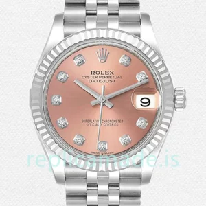 Rolex Datejust Ladies m278274-0032 31mm Automatic Pink Dial