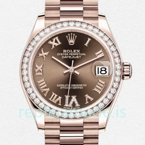 Rolex Datejust Ladies 31mm m278285rbr-0016 Chocolate Dial