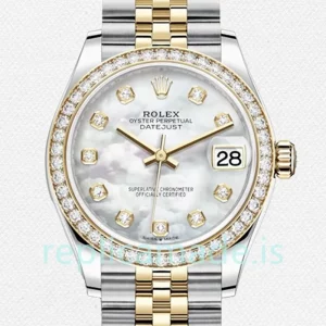 Rolex Datejust 31mm Ladies m278383rbr-0028 Silver-tone