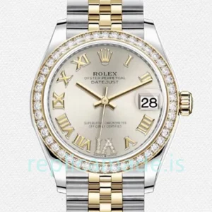 Rolex Datejust Ladies m278383rbr-0004 31mm Silver-tone