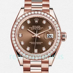 Rolex Datejust Ladies 279135rbr-0017 28mm President Bracelet/Jubilee Bracelet