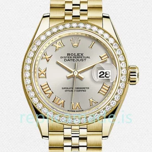 Rolex Datejust Ladies m279138rbr-0018 28mm Gold-tone