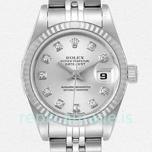 Rolex Datejust 28mm 279174 Ladies Silver Dial Silver-tone