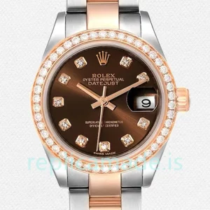Rolex Datejust Ladies 28mm m279381rbr-0012 Silver-tone