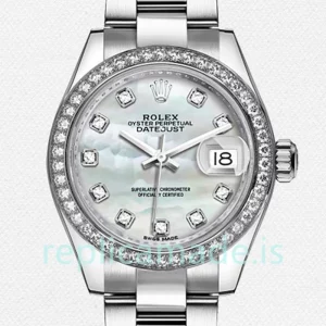 Rolex Datejust m279384rbr-0012 Ladies 28mm Mother of Pearl Dial