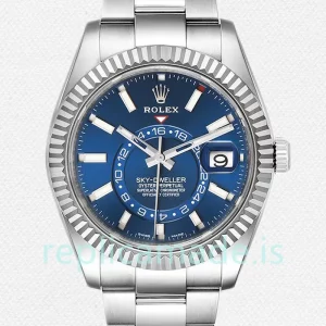 Rolex Sky-dweller m326934-0003 Men's 42mm Blue Dial