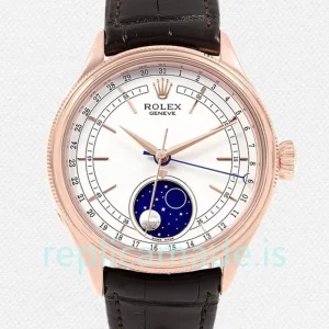 Rolex Cellini 39mm Men's m50535-0002 White Dial Automatic
