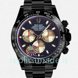 Rolex Daytona 40mm Men's 116500 Oyster Bracelet Black Dial