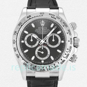 Rolex Daytona 116519 40mm Men's Black Dial Silver-tone
