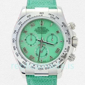 Rolex Daytona 116519-0107 40mm Men's Leather Strap