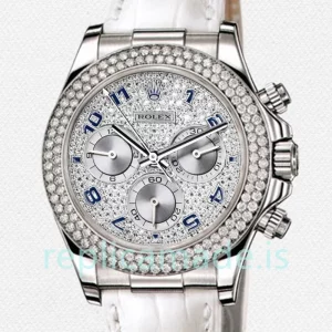 Rolex Daytona 116589 40mm Men's Leather Strap