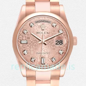 Rolex Day-Date m118205f-0062 Men's 36mm President Bracelet/Oyster Bracelet