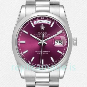 Rolex Day-Date 118206 Men's 36mm Automatic President Bracelet