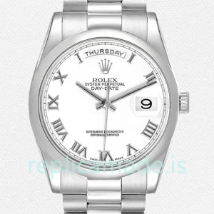 Rolex Day-Date 118206-0041 36mm Men's President Bracelet