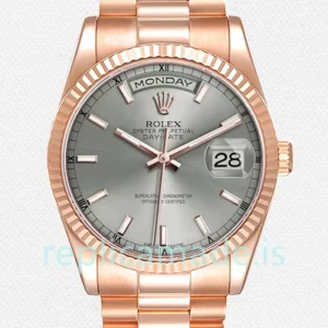 Rolex Day-Date 118235 36mm Men's Rose Gold-tone