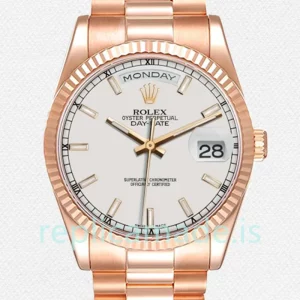 Rolex Day-Date Men's 36mm 118235 Rose Gold-tone