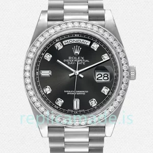 Rolex Day-Date 118346 36mm Men's Silver-tone