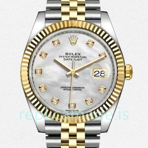 Rolex Datejust Men's 126333 41mm Silver-tone