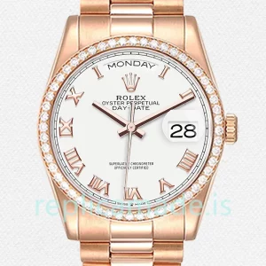 Rolex Day-Date Men's m128345rbr-0054 36mm Automatic