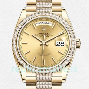 Rolex Day-Date Men's 36mm m128348rbr-0027 Automatic