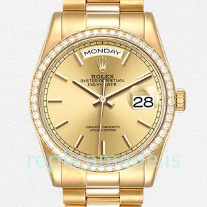 Rolex Day-Date 36mm Men's m128348rbr-0026 Gold-tone