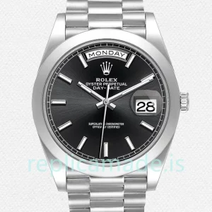 Rolex Day-Date m228206-0031 Men's 40mm Automatic Silver-tone