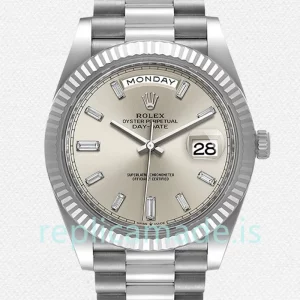 Rolex Day-Date m228236-0002 40mm Men's Automatic Silver-tone