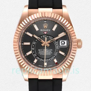 Rolex Sky-Dweller m326235-0006 Men's 42mm Rose Gold-tone Automatic