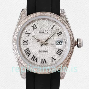 Rolex Datejust Men's 40mm 116200 Diamond Paved Dial
