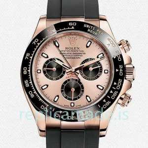 Rolex Daytona 40mm Men's m116515ln-0018 Rose Gold Dial