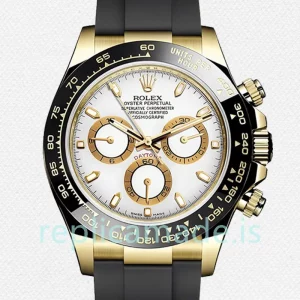 Rolex Daytona 40mm m116518ln-0041 Men's White Dial