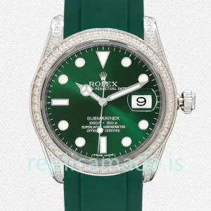 Rolex Submariner Men's 116610 40mm Rubber Band Automatic