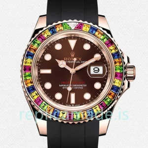 Rolex Yacht-Master Men's 40mm 116695 Brown Dial Automatic