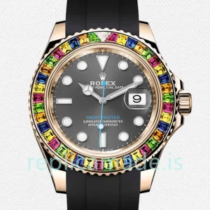Rolex Yacht-Master Men's 116695 40mm Automatic Grey Dial
