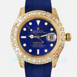 Rolex Submariner 16613 40mm Men's Blue Dial