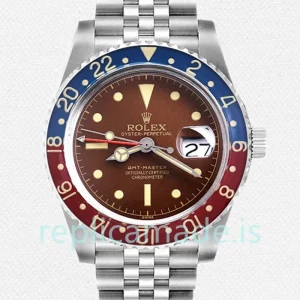 Rolex GMT-Master Men's 40mm 6542 Brown Dial