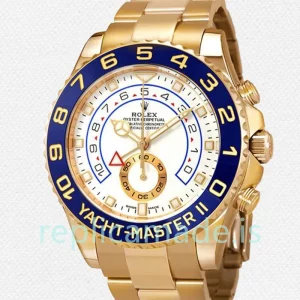 Rolex Yacht-master Men's 44mm m116688-0002 White Dial Oyster Bracelet