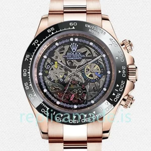 Rolex Daytona Men's Skeleton Limited Edition 40mm Skeleton Dial Automatic
